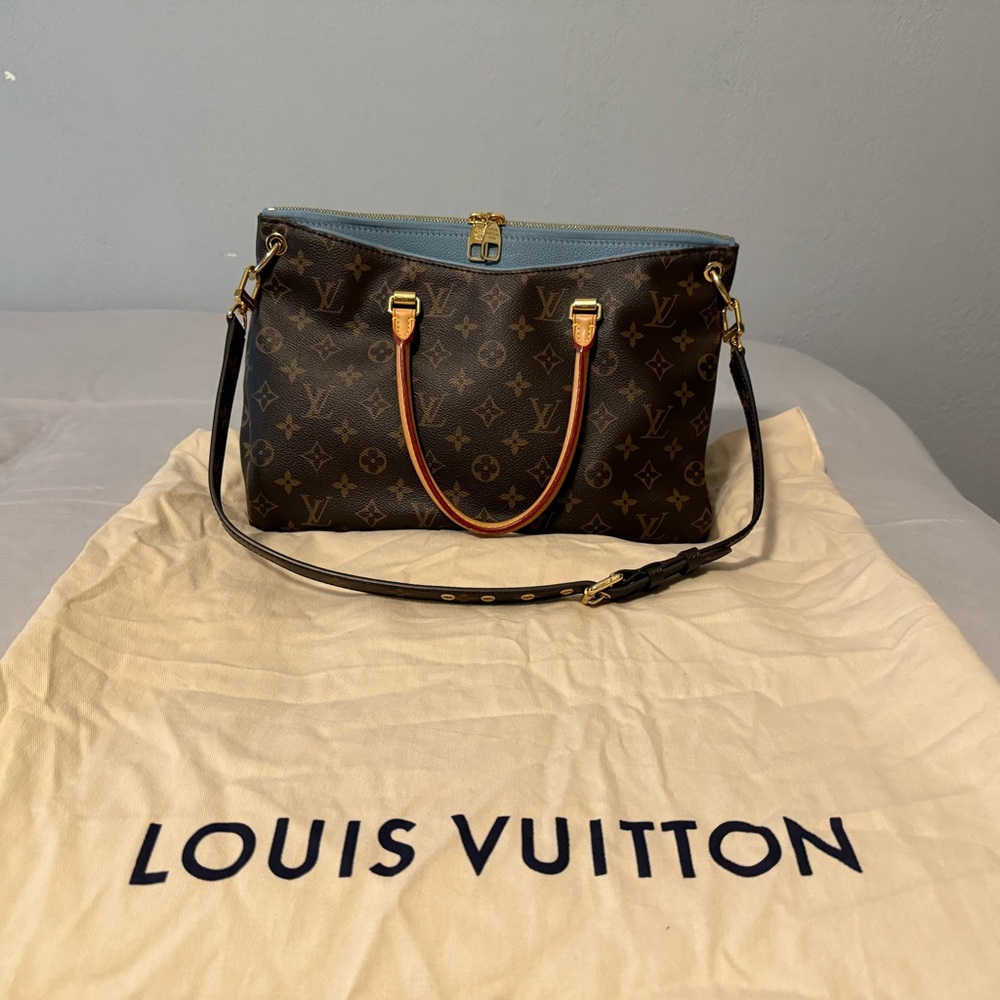 Louis Vuitton Dark Brown Monogram Shoulder Bag